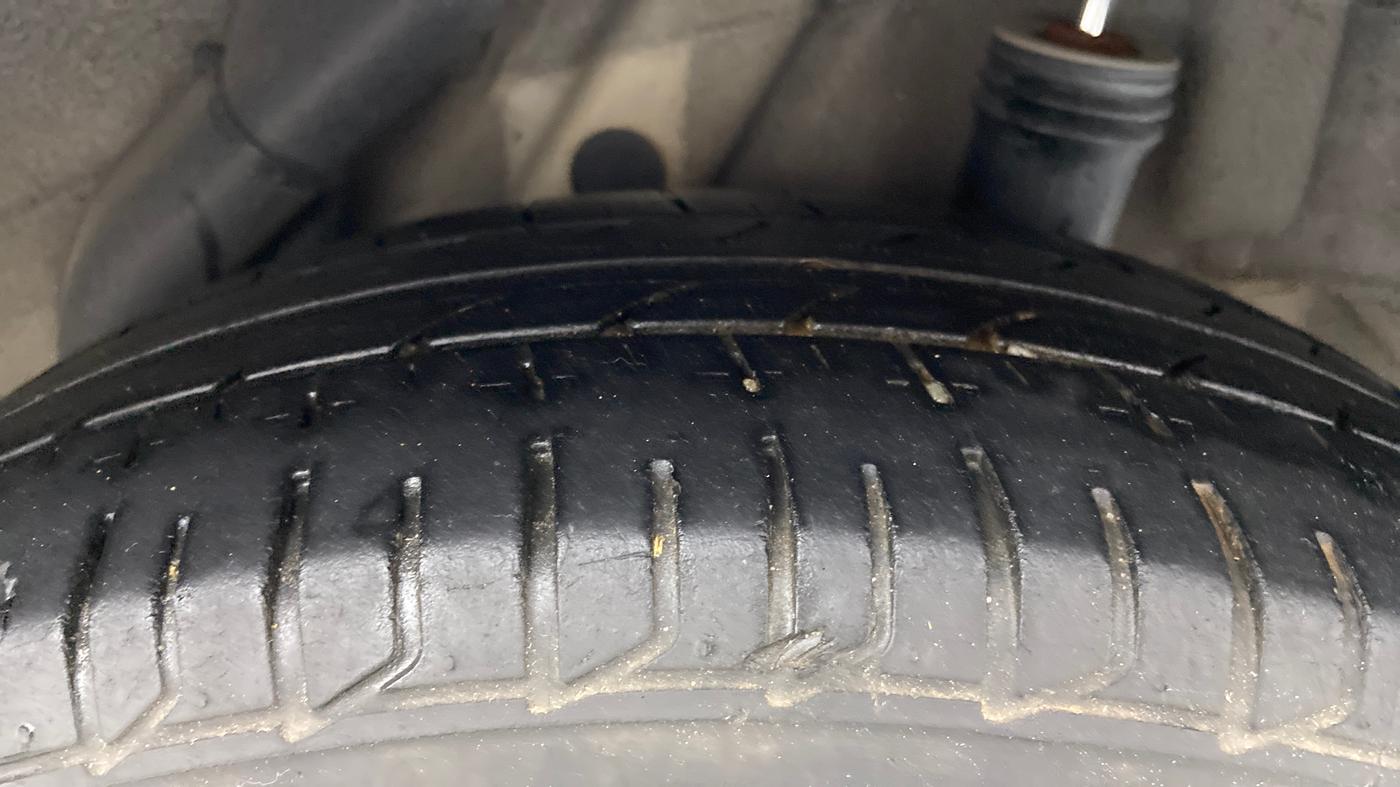 2018 Hyundai Verna 1.4 EX PETROL, Petrol, Manual, 95,933 km, Left Rear Tyre Tread