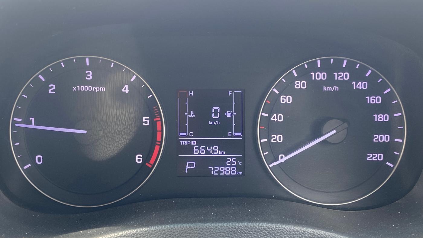 2017 Hyundai Creta SX PLUS AT 1.6 DIESEL, Diesel, Automatic, 72,987 km, Odometer Image