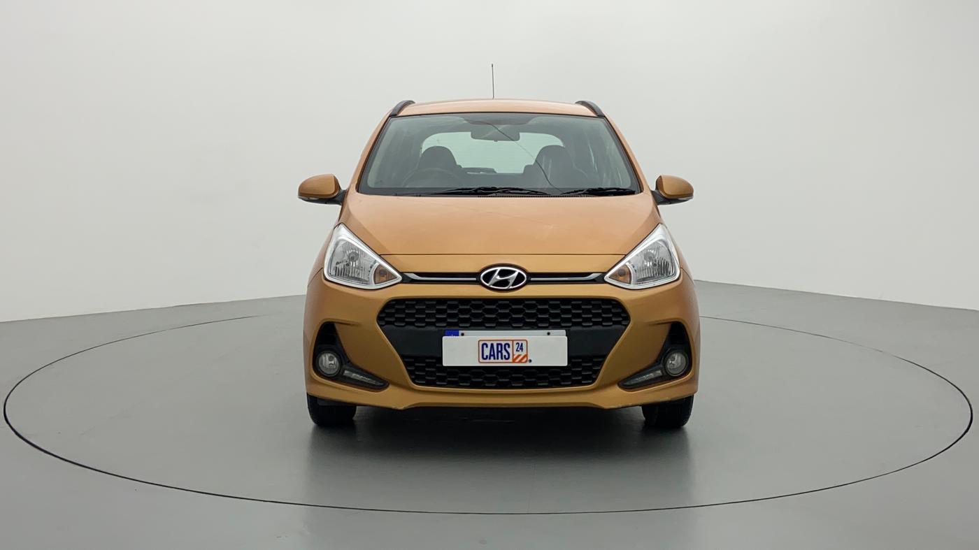 2017 Hyundai Grand i10 ASTA 1.2 VTVT, Petrol, Manual, 27,891 km, Front View