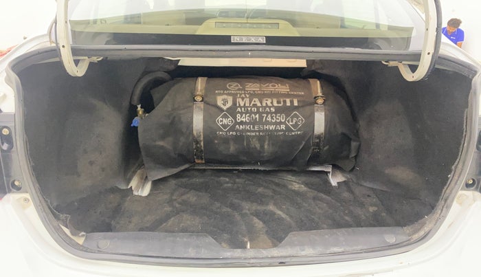 2020 Maruti Ciaz ALPHA 1.5 SHVS PETROL, CNG, Manual, 1,43,410 km, Boot Inside