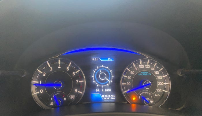 2020 Maruti Ciaz ALPHA 1.5 SHVS PETROL, CNG, Manual, 1,43,410 km, Odometer Image