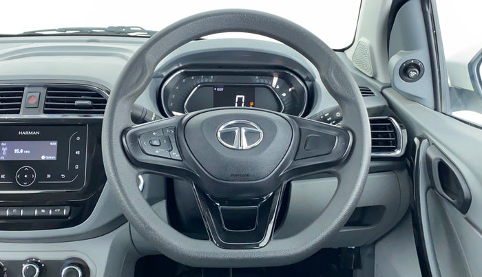 2021 Tata TIGOR XZ 1.2 REVOTRON, Petrol, Manual, 831 km, Steering Wheel Close Up