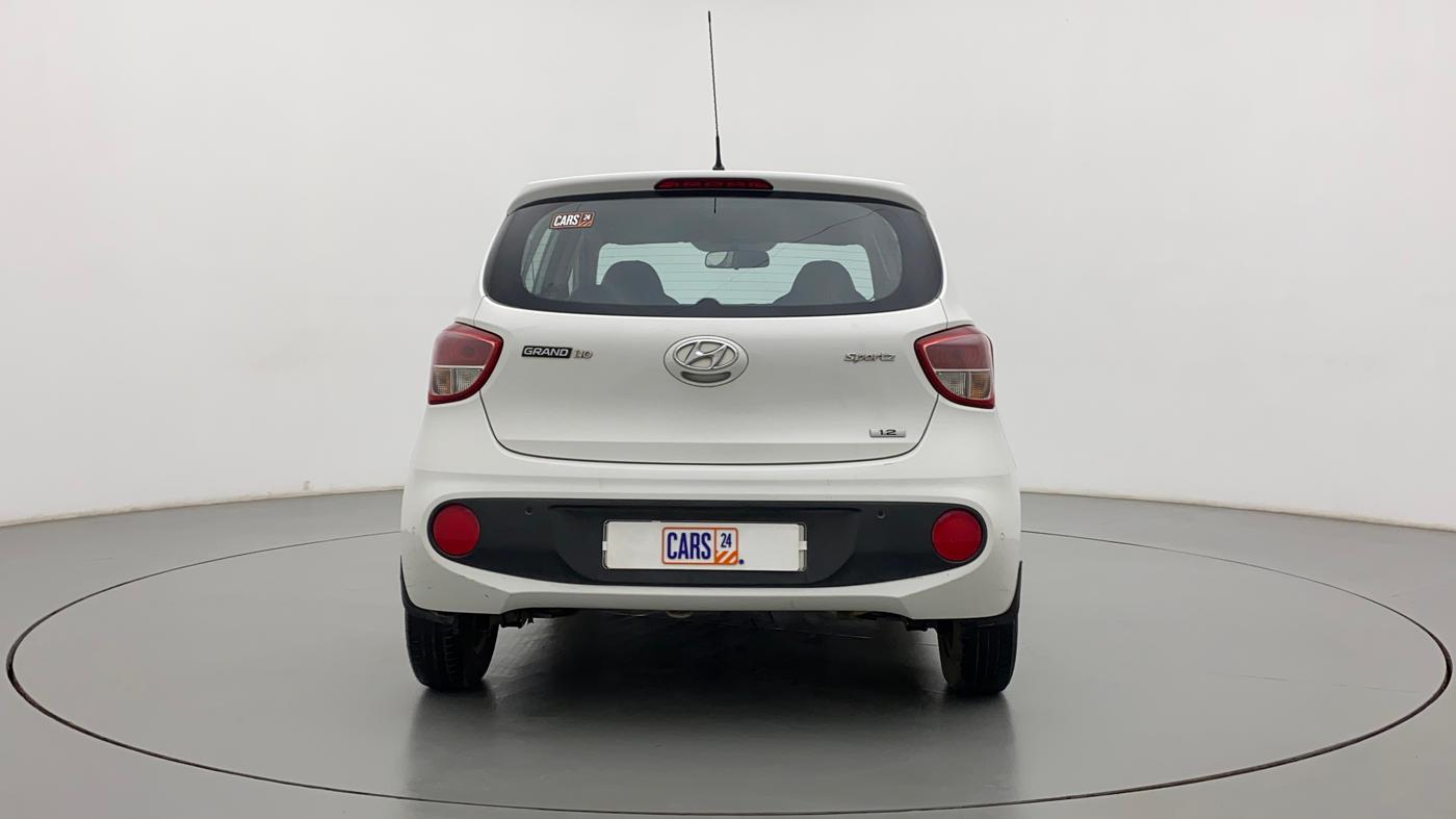 2017 Hyundai Grand i10 SPORTZ 1.2 KAPPA VTVT, Petrol, Manual, 71,306 km, Back/Rear