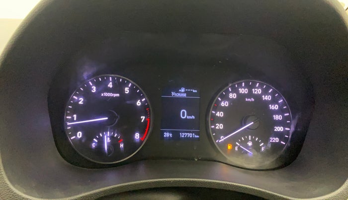 2019 Hyundai Verna 1.6 VTVT SX, Petrol, Manual, 1,27,690 km, Odometer Image