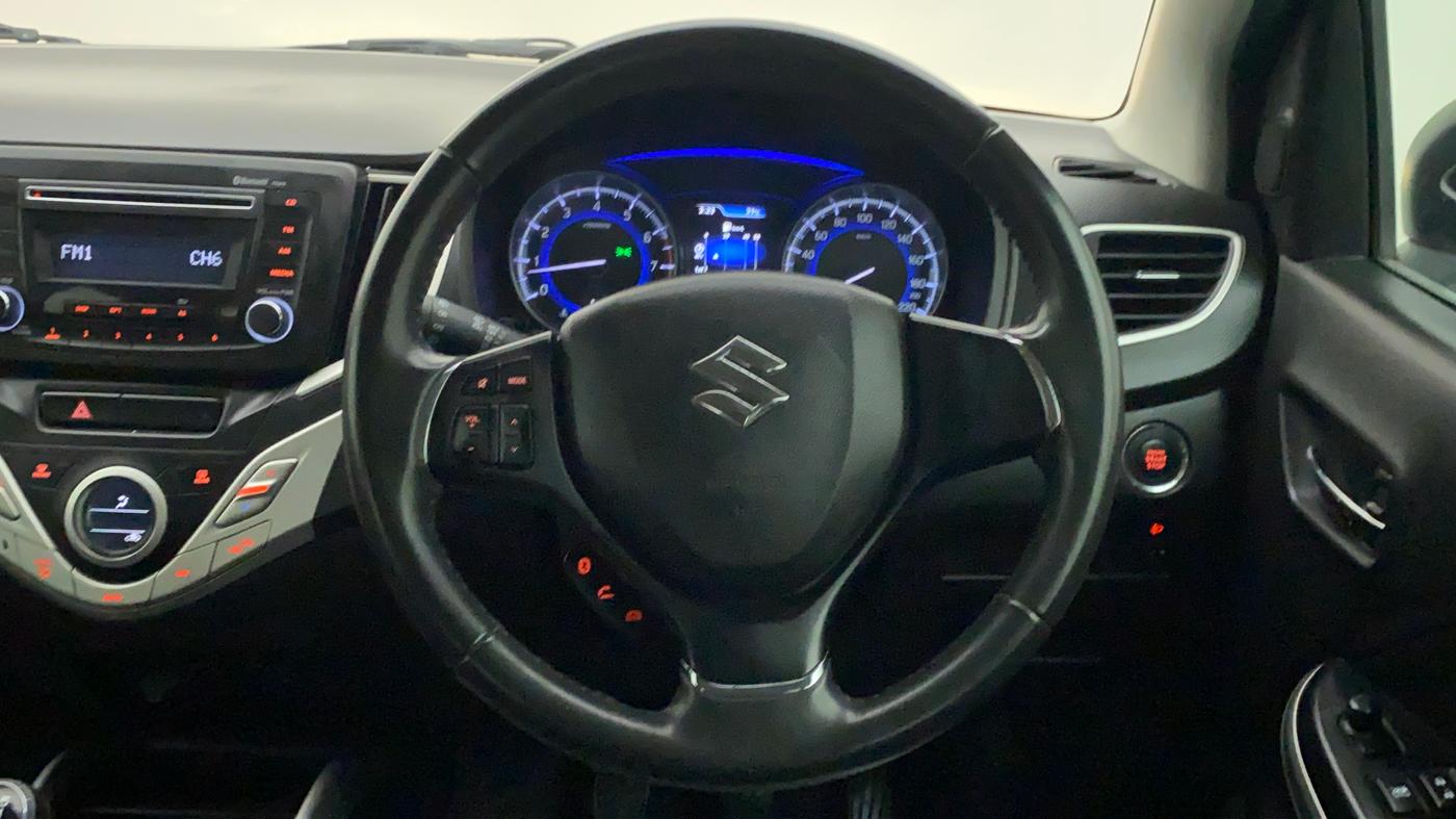 2018 Maruti Baleno ZETA PETROL 1.2, Petrol, Manual, 19,499 km, Steering Wheel Close Up