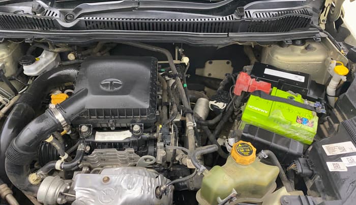 2022 Tata NEXON XZ PLUS (PREMIUM) KAZIRANGA PETROL, Petrol, Manual, 81,792 km, Engine View - Left