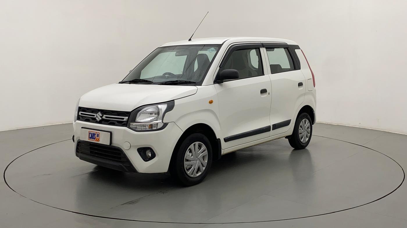 2021 Maruti New Wagon-R LXI CNG 1.0, CNG, Manual, 58,947 km, Left Front Diagonal