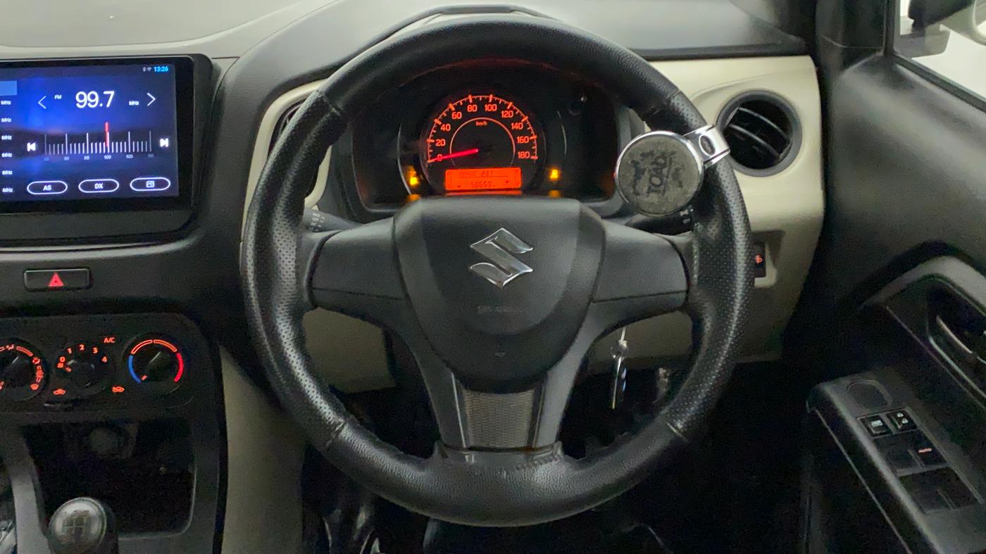 2021 Maruti New Wagon-R LXI CNG 1.0, CNG, Manual, 58,947 km, Steering Wheel Close Up