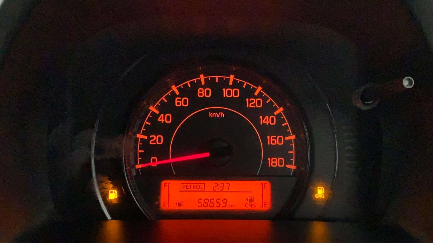 2021 Maruti New Wagon-R LXI CNG 1.0, CNG, Manual, 58,947 km, Odometer Image