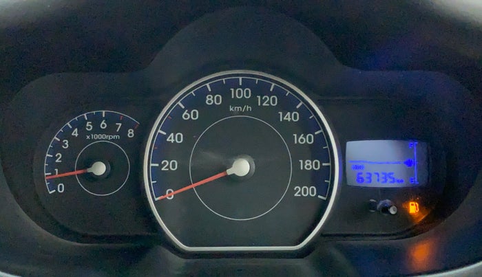 2012 Hyundai i10 MAGNA 1.2, Petrol, Manual, 63,734 km, Odometer Image