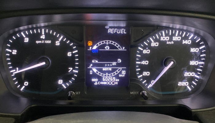 2022 Tata PUNCH ADVENTURE MT, Petrol, Manual, 60,231 km, Odometer Image