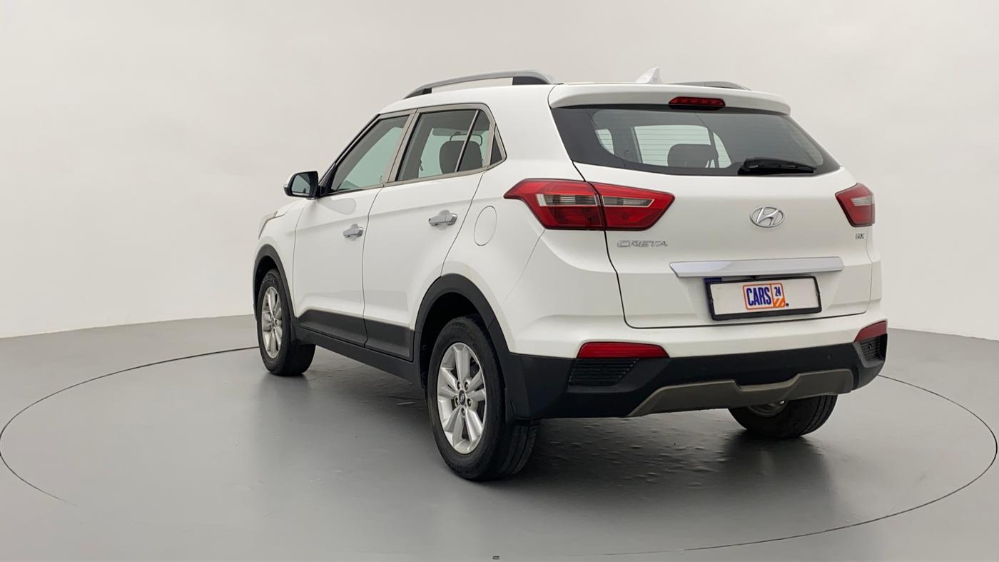 2016 Hyundai Creta 1.6 SX PLUS PETROL, Petrol, Manual, 34,087 km, Left Back Diagonal (45- Degree) View