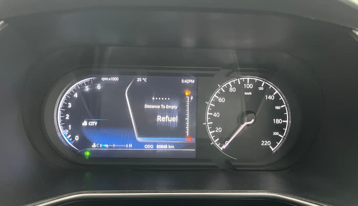 2019 Tata Harrier XZ 2.0L, Diesel, Manual, 80,830 km, Odometer Image