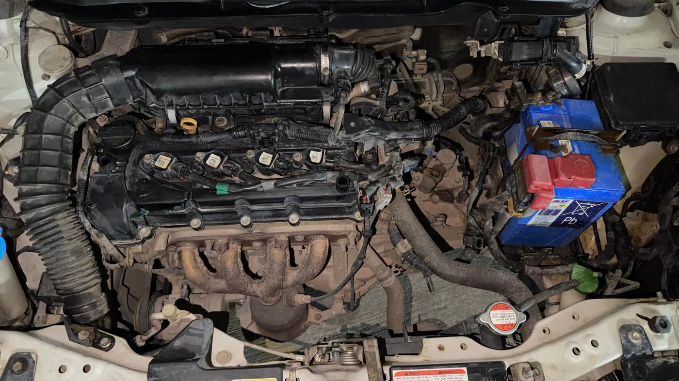 2019 Maruti Swift LXI, Petrol, Manual, 48,870 km, Engine View