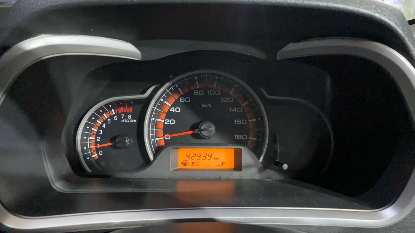 2015 Maruti Alto K10 VXI, Petrol, Manual, 43,008 km, Odometer Image