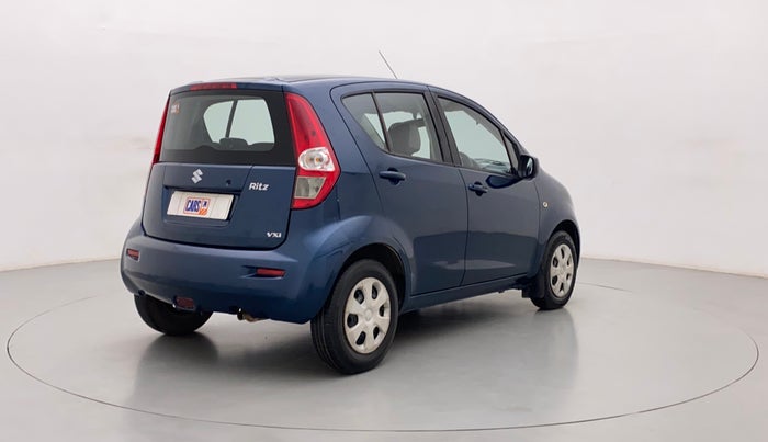 2011 Maruti Ritz VXI, Petrol, Manual, 82,043 km, Right Back Diagonal