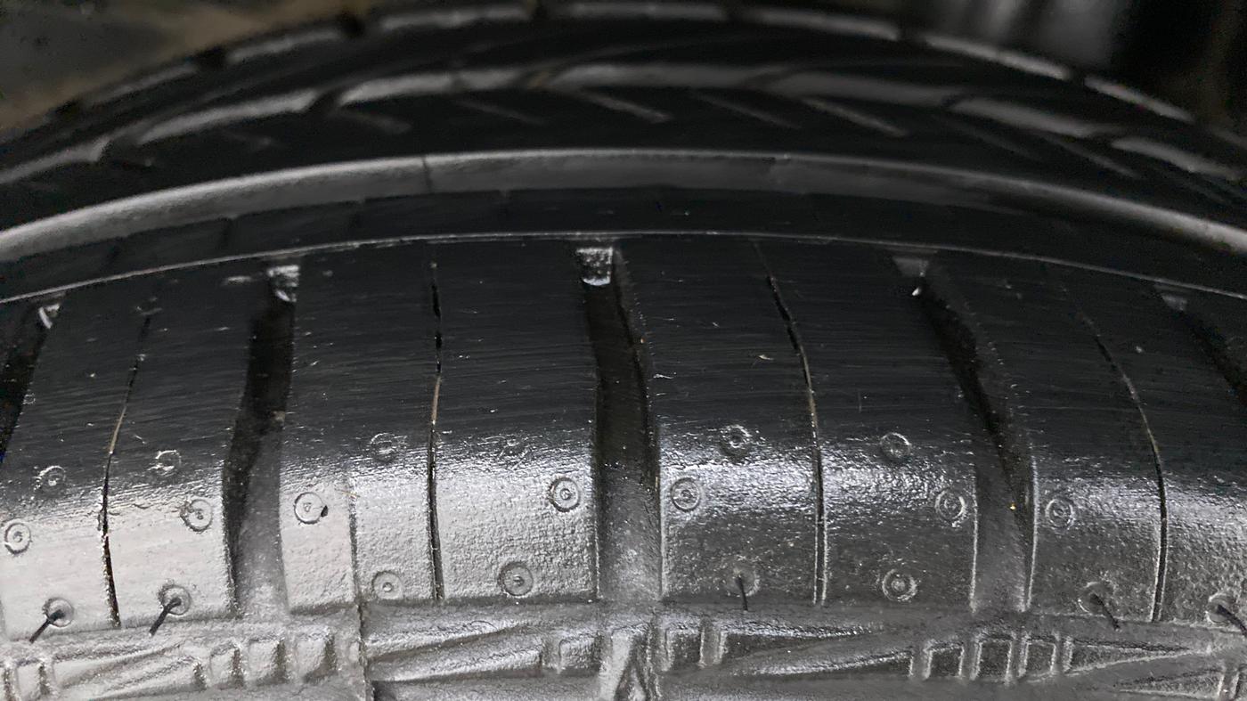 2019 Toyota YARIS J CVT, Petrol, Automatic, 18,535 km, Left Rear Tyre Tread