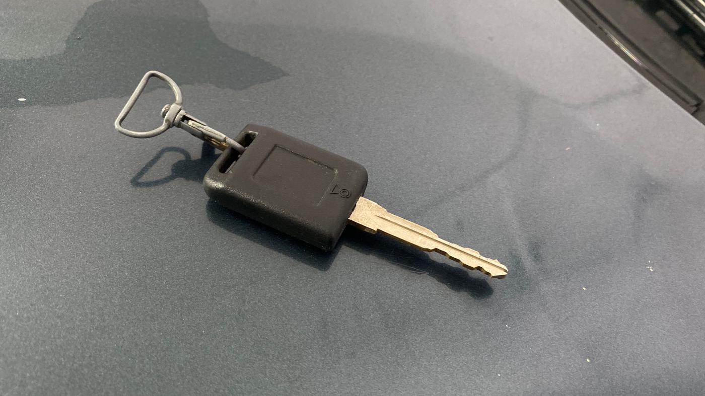 2019 Mahindra MARAZZO M2 7STR, Diesel, Manual, 1,41,255 km, Key Close Up