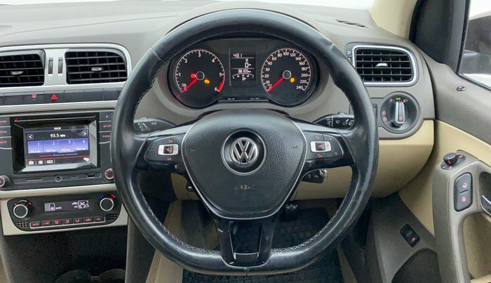 2017 Volkswagen Vento HIGHLINE PLUS TDI MT, Diesel, Manual, 38,676 km, Steering Wheel Close-up