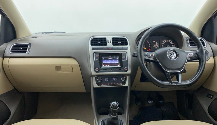 2017 Volkswagen Vento HIGHLINE PLUS TDI MT, Diesel, Manual, 38,676 km, Dashboard View