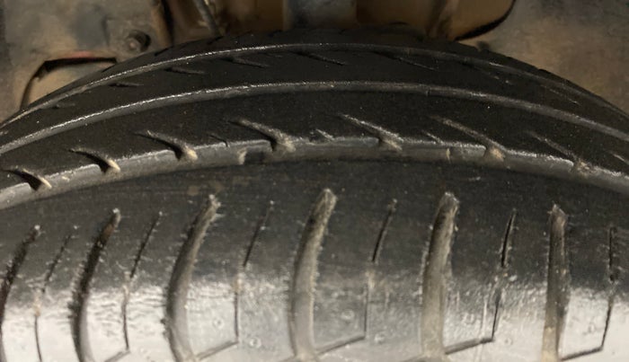2017 Tata Tiago XZ 1.2 REVOTRON, Petrol, Manual, 24,494 km, Left Front Tyre Tread