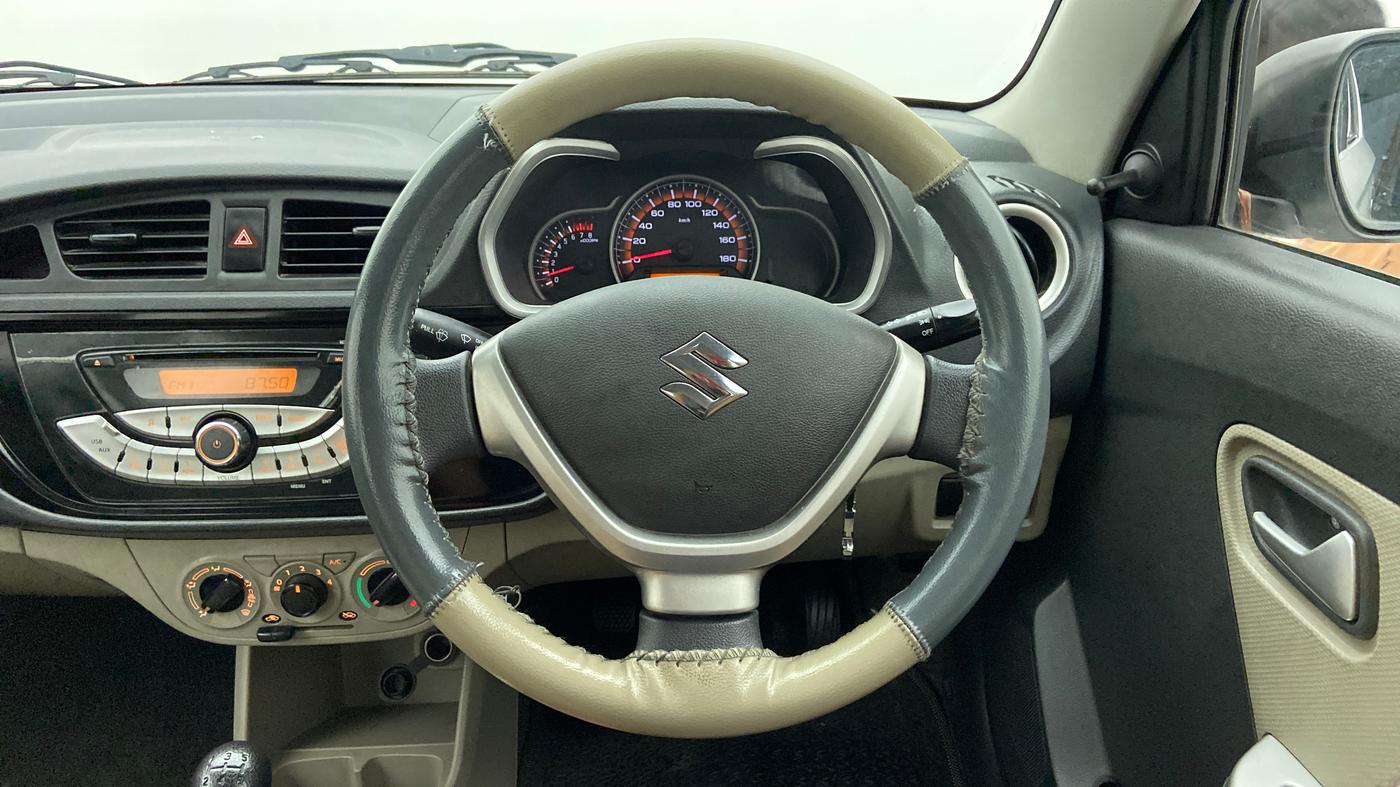 2018 Maruti Alto K10 VXI P, Petrol, Manual, 23,444 km, Steering Wheel Close Up