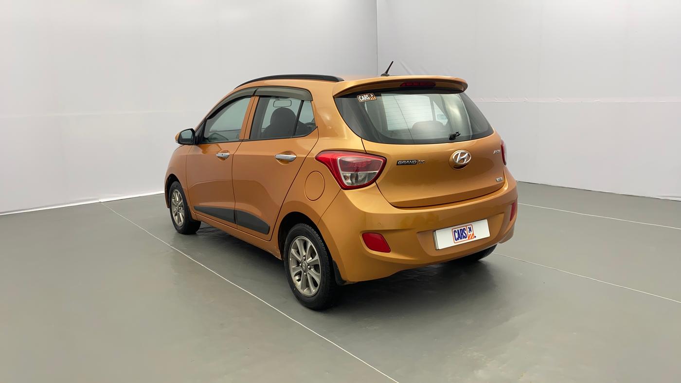 2015 Hyundai Grand i10 ASTA 1.2 KAPPA VTVT, Petrol, Manual, 50,840 km, Left Back Diagonal