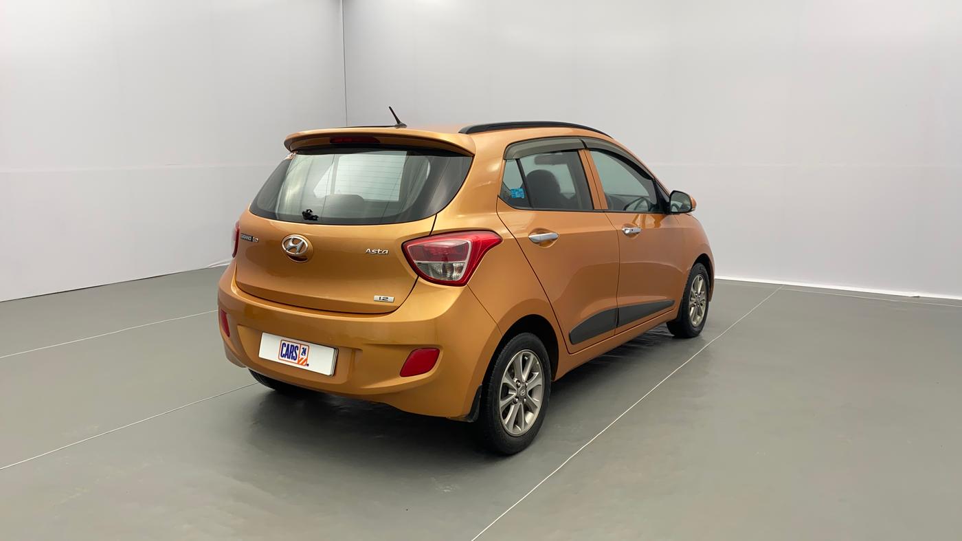 2015 Hyundai Grand i10 ASTA 1.2 KAPPA VTVT, Petrol, Manual, 50,840 km, Right Back Diagonal