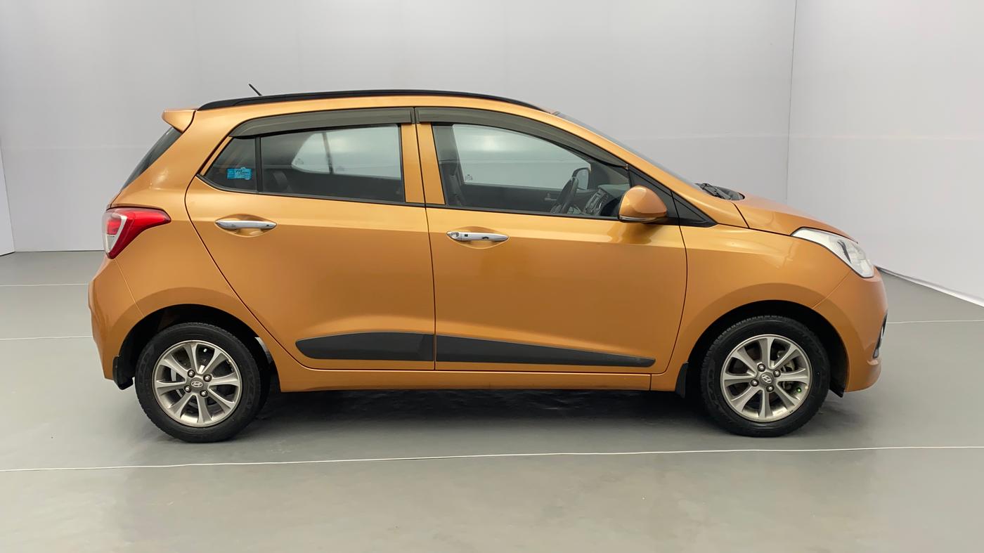 2015 Hyundai Grand i10 ASTA 1.2 KAPPA VTVT, Petrol, Manual, 50,840 km, Right Side View