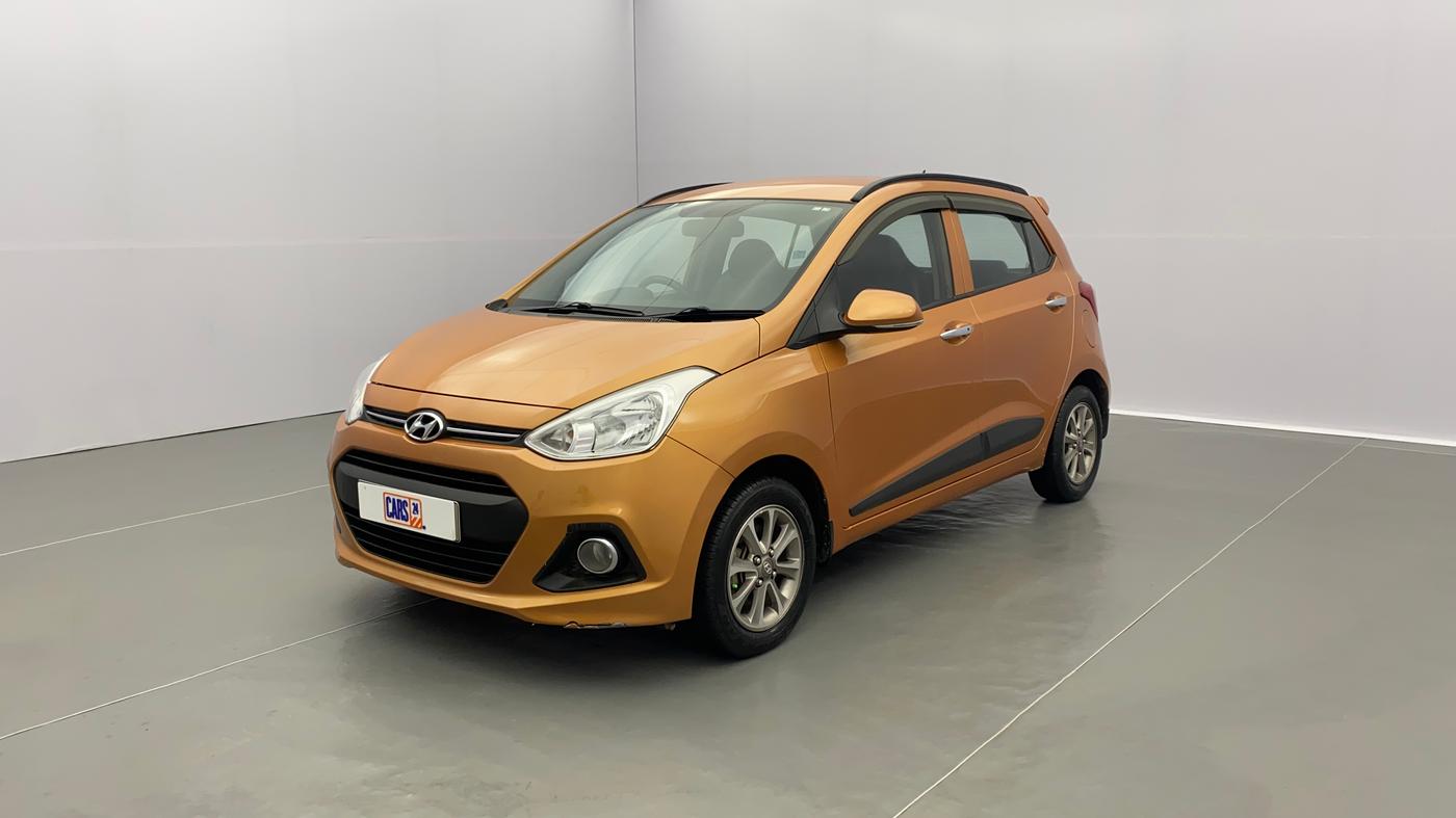 2015 Hyundai Grand i10 ASTA 1.2 KAPPA VTVT, Petrol, Manual, 50,840 km, Left Front Diagonal