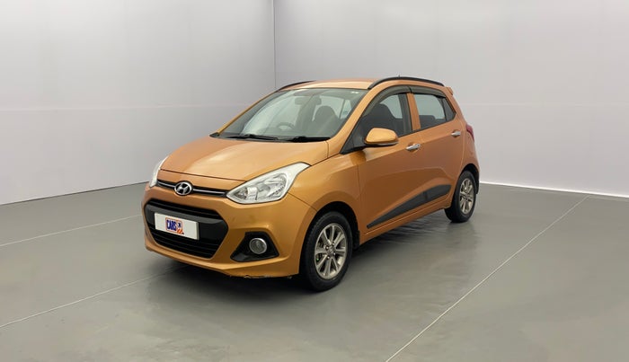 2015 Hyundai Grand i10 ASTA 1.2 KAPPA VTVT, Petrol, Manual, 50,840 km, Left Front Diagonal