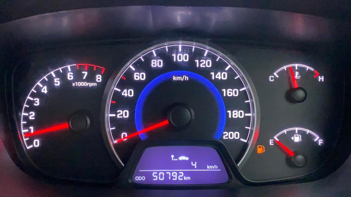 2015 Hyundai Grand i10 ASTA 1.2 KAPPA VTVT, Petrol, Manual, 50,840 km, Odometer Image