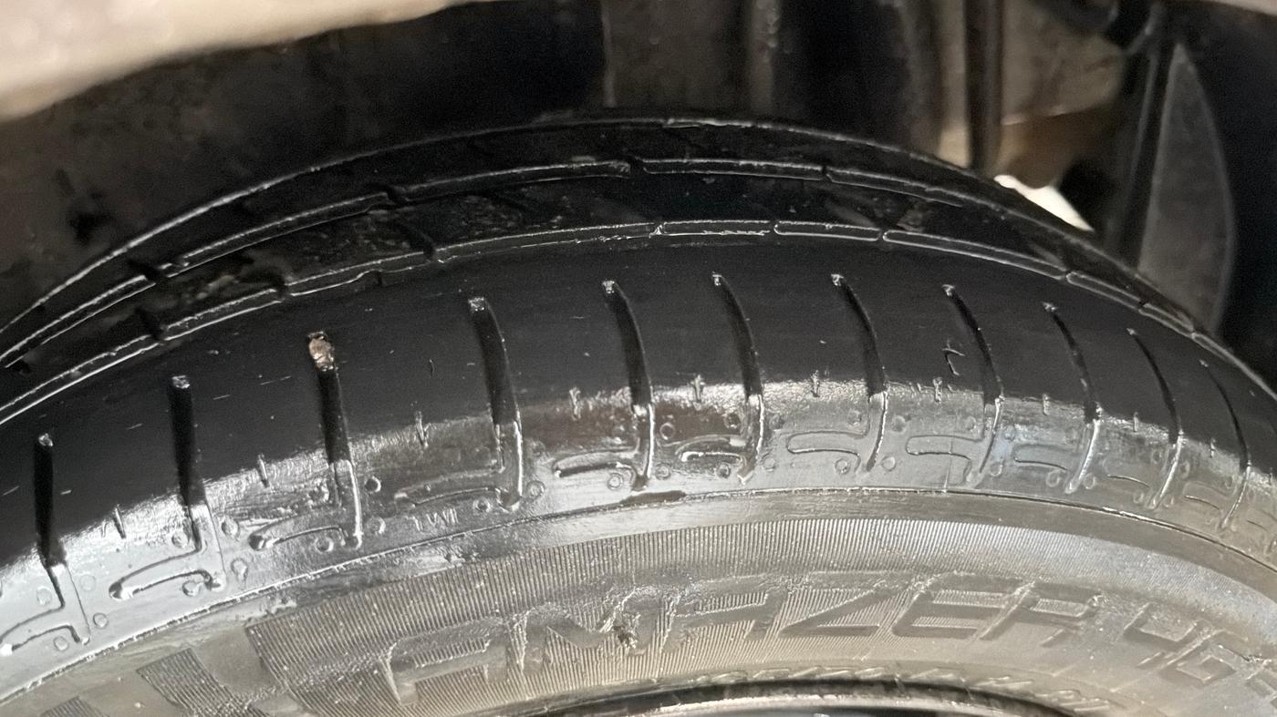 2017 Tata Tiago XT PETROL, Petrol, Manual, 54,084 km, Left Rear Tyre Tread