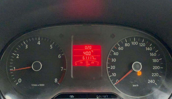 2011 Volkswagen Polo TRENDLINE 1.2L PETROL, Petrol, Manual, 61,229 km, Odometer Image