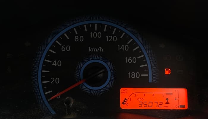 2019 Datsun Redi Go A, Petrol, Manual, 35,068 km, Odometer Image