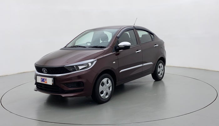 2021 Tata TIGOR XM 1.2 REVOTRON, Petrol, Manual, 7,066 km, Left Front Diagonal
