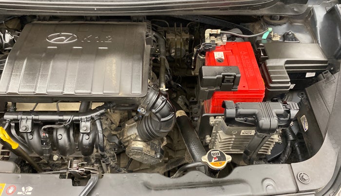 2020 Hyundai GRAND I10 NIOS SPORTZ AMT 1.2 KAPPA VTVT, Petrol, Automatic, 17,294 km, Engine View - Left