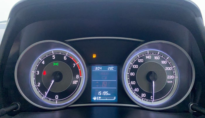 2018 Maruti Dzire ZXI, Petrol, Manual, 15,236 km, Odometer View