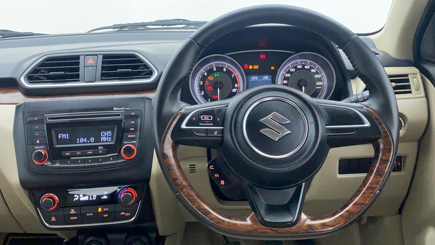 2018 Maruti Dzire ZXI, Petrol, Manual, 15,236 km, Steering Wheel Close-up
