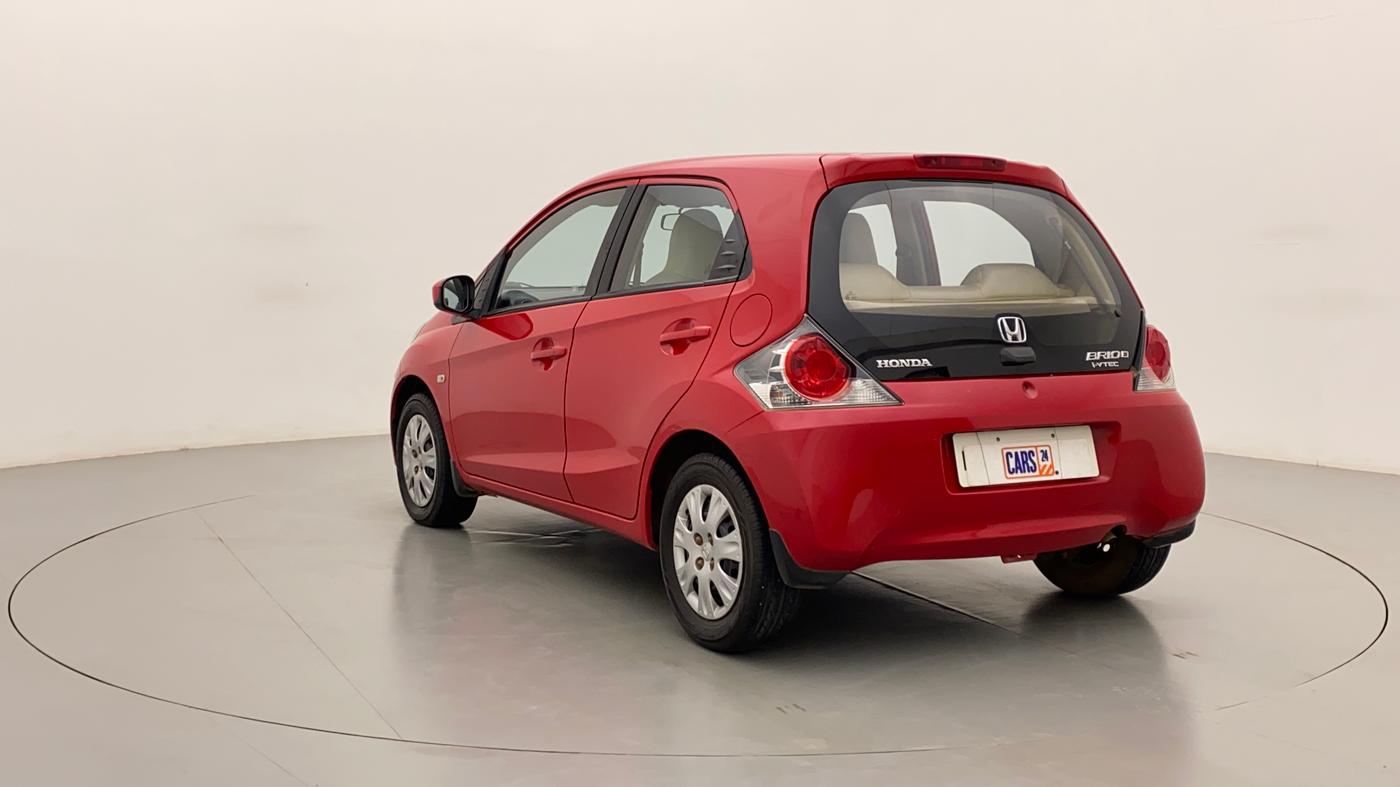 2012 Honda Brio S MT, Petrol, Manual, 90,802 km, Left Back Diagonal