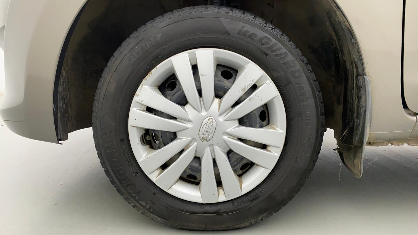 2018 Datsun Go Plus T, Petrol, Manual, 47,787 km, Left Front Wheel