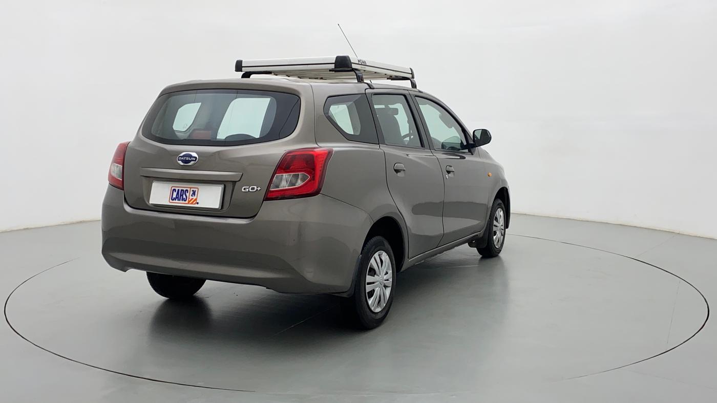 2018 Datsun Go Plus T, Petrol, Manual, 47,787 km, Right Back Diagonal