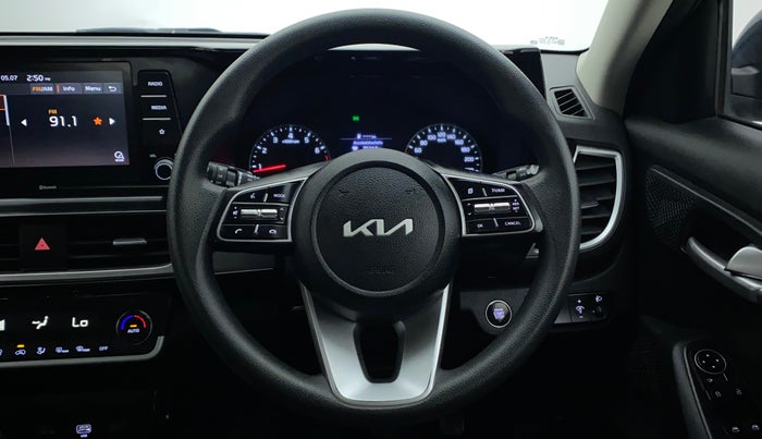 2022 KIA SELTOS HTK PLUS 1.5 IMT, Petrol, Manual, 7,700 km, Steering Wheel Close Up