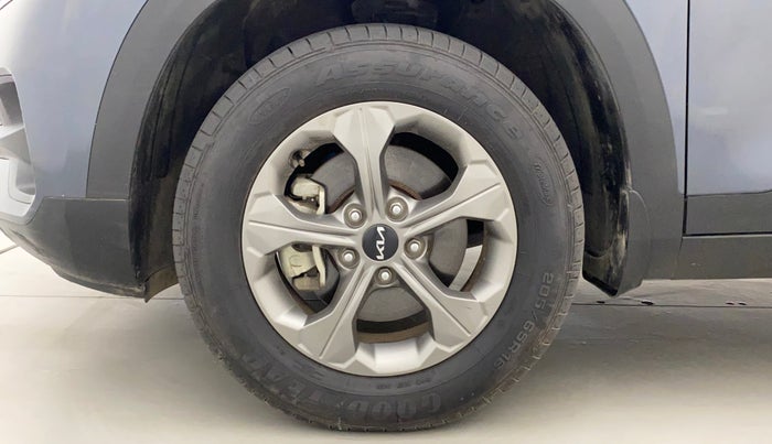 2022 KIA SELTOS HTK PLUS 1.5 IMT, Petrol, Manual, 7,700 km, Left Front Wheel