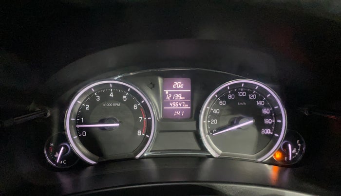 2018 Maruti Ciaz ALPHA 1.4 PETROL, Petrol, Manual, 49,622 km, Odometer Image