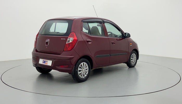 2015 Hyundai i10 SPORTZ 1.1 IRDE2, Petrol, Manual, 36,702 km, Right Back Diagonal