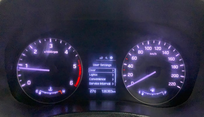 2015 Hyundai Creta SX (O) 1.6 DIESEL, Diesel, Manual, 1,36,382 km, Odometer Image