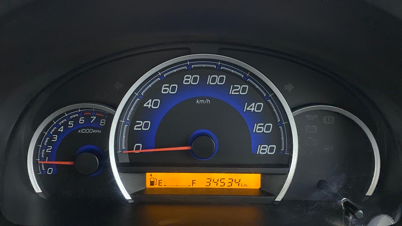 2018 Maruti Wagon R 1.0 VXI, Petrol, Manual, 34,604 km, Odometer Image