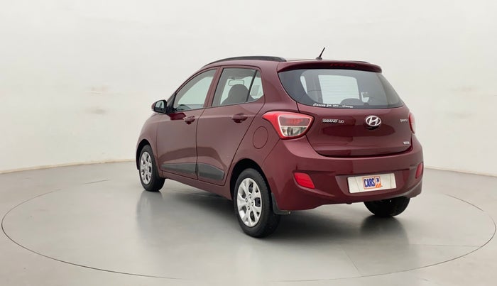 2015 Hyundai Grand i10 SPORTZ 1.2 KAPPA VTVT, Petrol, Manual, 47,239 km, Left Back Diagonal
