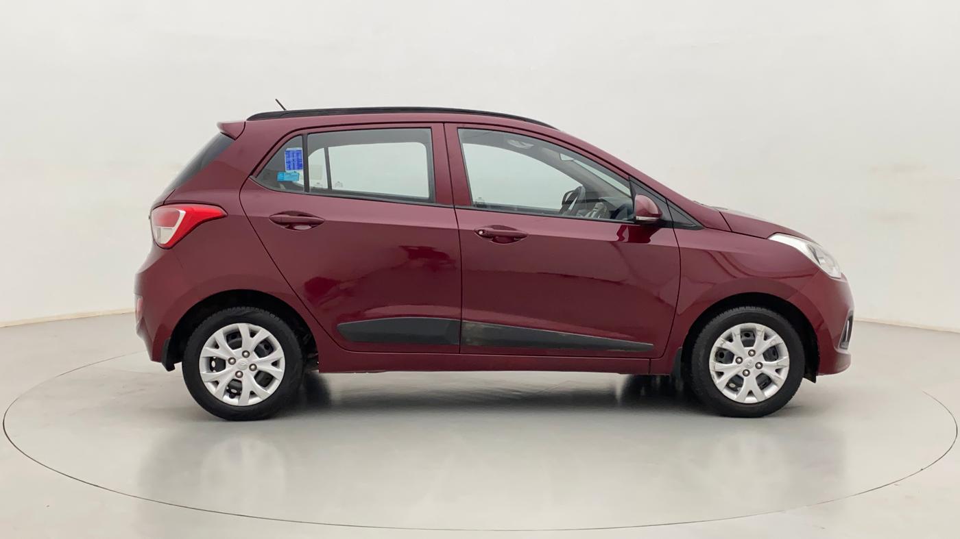 2015 Hyundai Grand i10 SPORTZ 1.2 KAPPA VTVT, Petrol, Manual, 47,239 km, Right Side View